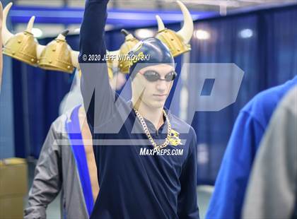 Thumbnail 2 in NCHSAA 3A Swimming Championship photogallery.