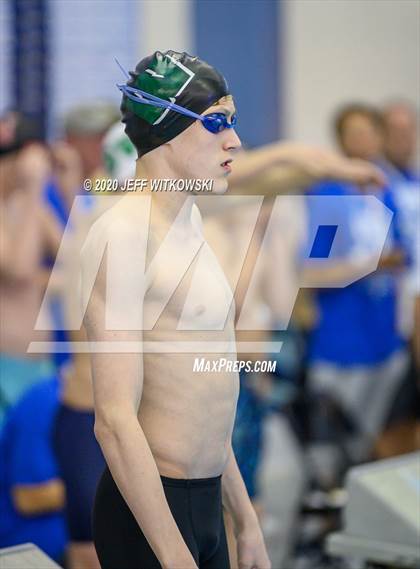 Thumbnail 3 in NCHSAA 3A Swimming Championship photogallery.