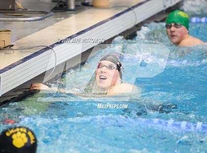 Thumbnail 2 in NCHSAA 3A Swimming Championship photogallery.