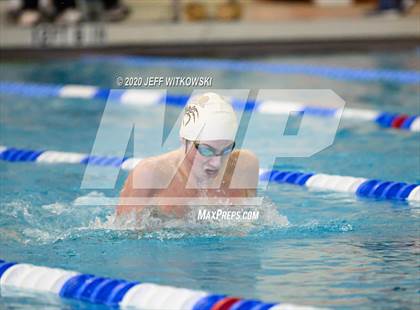 Thumbnail 1 in NCHSAA 3A Swimming Championship photogallery.
