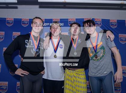 Thumbnail 3 in NCHSAA 3A Swimming Championship photogallery.