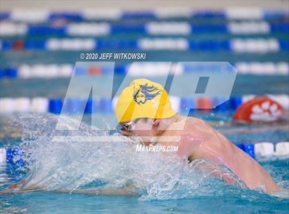 Thumbnail 1 in NCHSAA 3A Swimming Championship photogallery.
