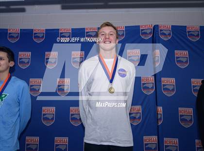 Thumbnail 2 in NCHSAA 3A Swimming Championship photogallery.