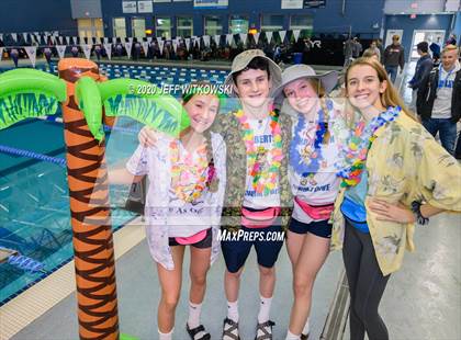Thumbnail 3 in NCHSAA 3A Swimming Championship photogallery.