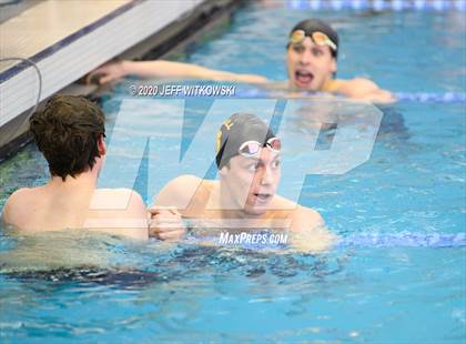 Thumbnail 1 in NCHSAA 3A Swimming Championship photogallery.