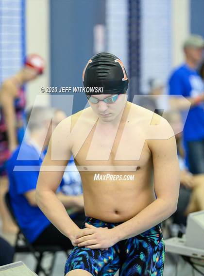 Thumbnail 2 in NCHSAA 3A Swimming Championship photogallery.