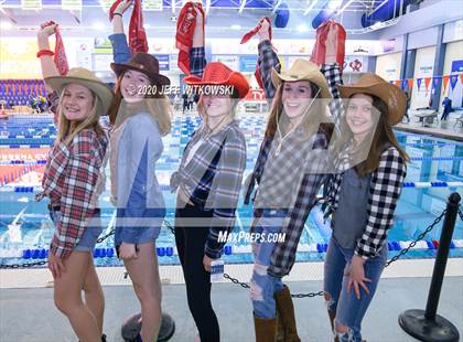 Thumbnail 1 in NCHSAA 3A Swimming Championship photogallery.