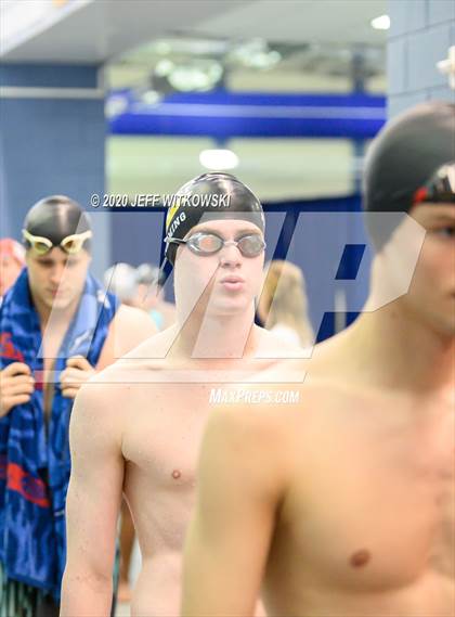 Thumbnail 1 in NCHSAA 3A Swimming Championship photogallery.