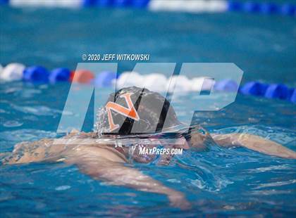 Thumbnail 2 in NCHSAA 3A Swimming Championship photogallery.