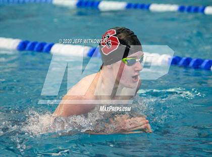 Thumbnail 2 in NCHSAA 3A Swimming Championship photogallery.