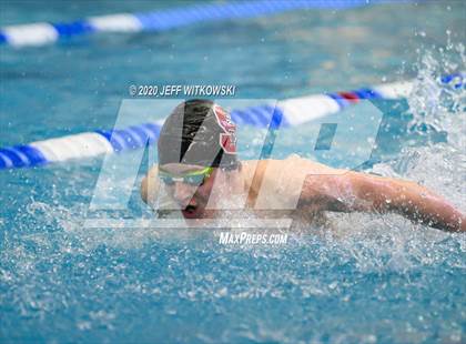 Thumbnail 3 in NCHSAA 3A Swimming Championship photogallery.
