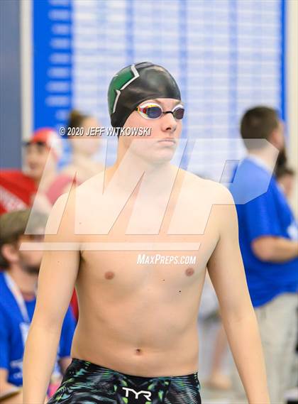 Thumbnail 1 in NCHSAA 3A Swimming Championship photogallery.