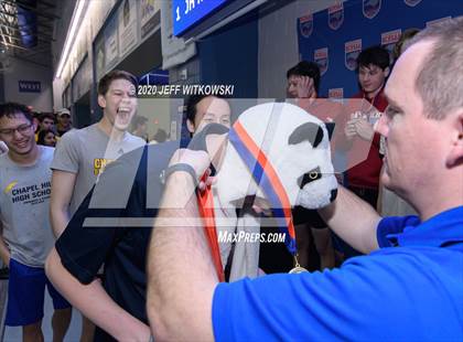 Thumbnail 3 in NCHSAA 3A Swimming Championship photogallery.
