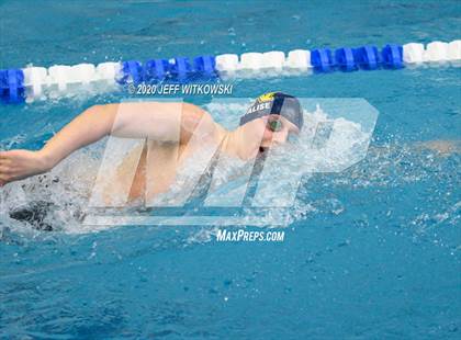 Thumbnail 1 in NCHSAA 3A Swimming Championship photogallery.