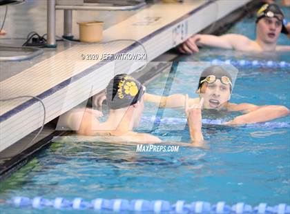 Thumbnail 1 in NCHSAA 3A Swimming Championship photogallery.