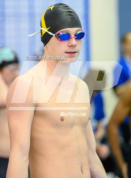 Thumbnail 1 in NCHSAA 3A Swimming Championship photogallery.