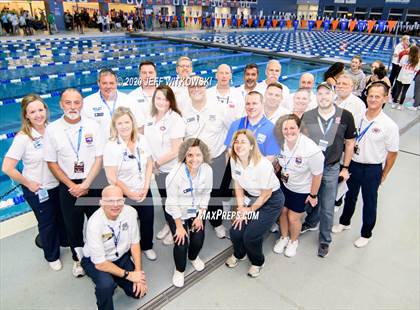 Thumbnail 1 in NCHSAA 3A Swimming Championship photogallery.