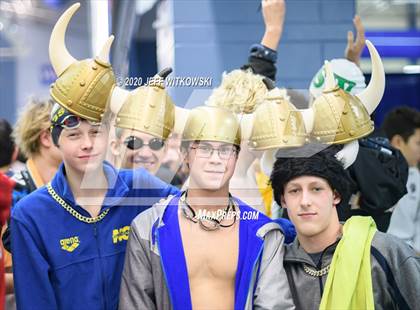 Thumbnail 3 in NCHSAA 3A Swimming Championship photogallery.