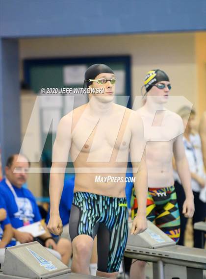 Thumbnail 3 in NCHSAA 3A Swimming Championship photogallery.