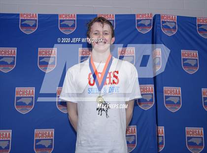 Thumbnail 2 in NCHSAA 3A Swimming Championship photogallery.