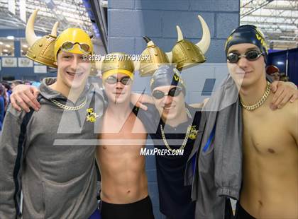 Thumbnail 3 in NCHSAA 3A Swimming Championship photogallery.