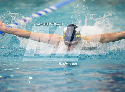 Thumbnail 2 in NCHSAA 3A Swimming Championship photogallery.