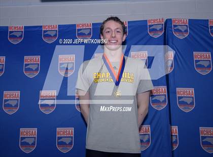 Thumbnail 2 in NCHSAA 3A Swimming Championship photogallery.
