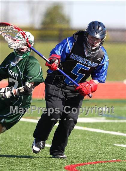 Thumbnail 2 in JV: Reagan [Ronald] vs. Georgetown photogallery.