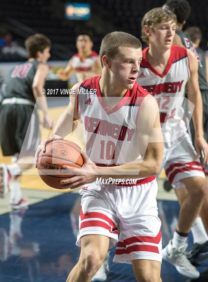 Thumbnail 2 in Prairie vs. Kennedy Catholic photogallery.
