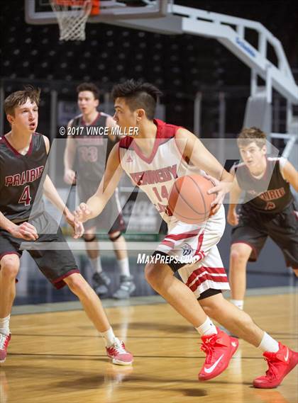 Thumbnail 3 in Prairie vs. Kennedy Catholic photogallery.
