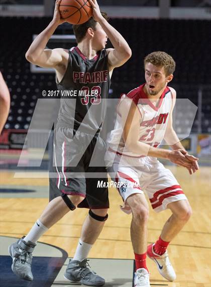 Thumbnail 2 in Prairie vs. Kennedy Catholic photogallery.