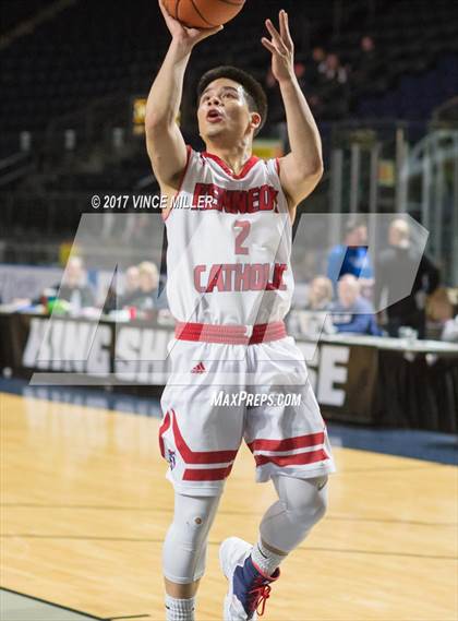 Thumbnail 3 in Prairie vs. Kennedy Catholic photogallery.