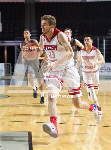 Thumbnail 3 in Prairie vs. Kennedy Catholic photogallery.
