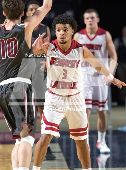 Thumbnail 3 in Prairie vs. Kennedy Catholic photogallery.