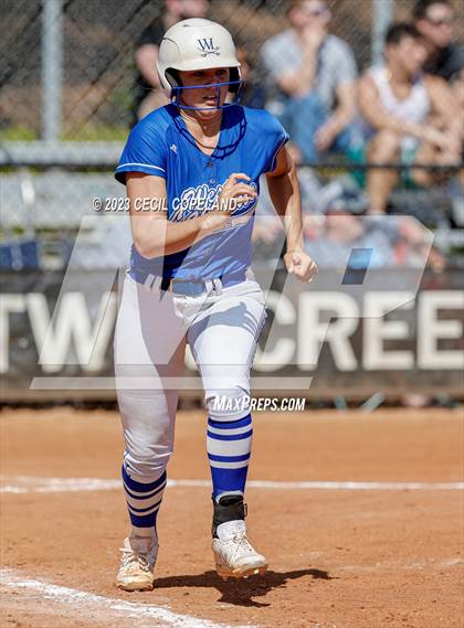 Thumbnail 2 in West Laurens vs Haralson County (GHSA Slowpitch Semifinal) photogallery.