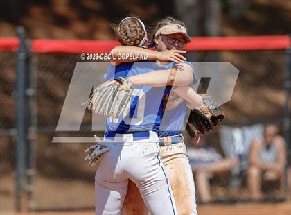 Thumbnail 2 in West Laurens vs Haralson County (GHSA Slowpitch Semifinal) photogallery.