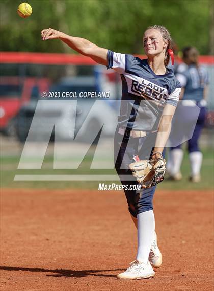 Thumbnail 2 in West Laurens vs Haralson County (GHSA Slowpitch Semifinal) photogallery.
