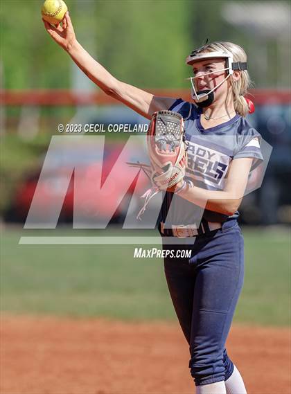 Thumbnail 1 in West Laurens vs Haralson County (GHSA Slowpitch Semifinal) photogallery.