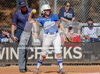 Thumbnail 2 in West Laurens vs Haralson County (GHSA Slowpitch Semifinal) photogallery.