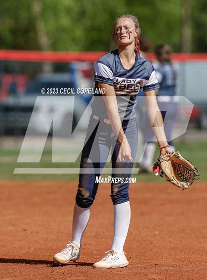 Thumbnail 3 in West Laurens vs Haralson County (GHSA Slowpitch Semifinal) photogallery.