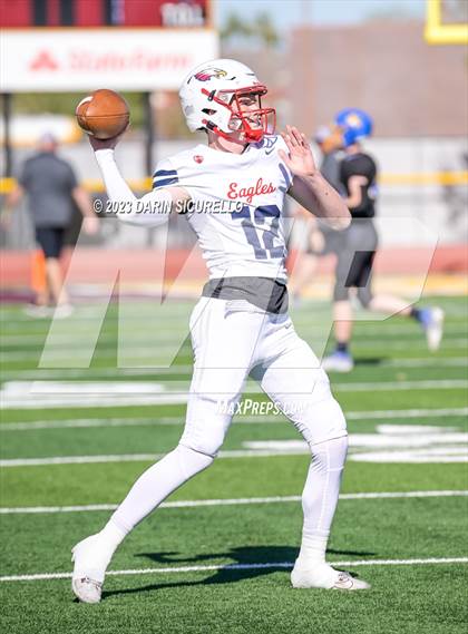 Thumbnail 1 in Scottsdale Christian Academy vs Pima (AIA 2A Final) photogallery.