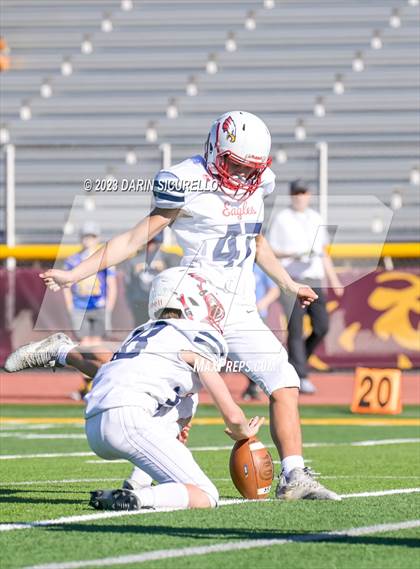 Thumbnail 2 in Scottsdale Christian Academy vs Pima (AIA 2A Final) photogallery.