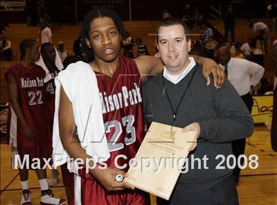 Thumbnail 2 in Central vs Madison Park (Spalding Hoophall Classic) photogallery.