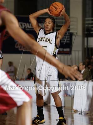 Thumbnail 2 in Central vs Madison Park (Spalding Hoophall Classic) photogallery.