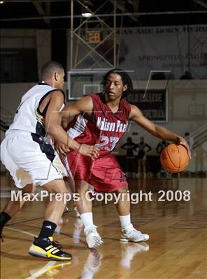 Thumbnail 3 in Central vs Madison Park (Spalding Hoophall Classic) photogallery.