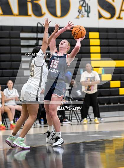 Thumbnail 3 in American Leadership Academy vs Saguaro (AIA 4A Play-In) photogallery.