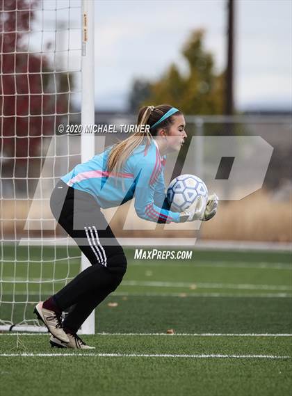 Thumbnail 2 in Priest River vs Timberlake (IML District Tournament) photogallery.
