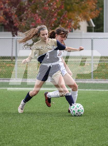 Thumbnail 2 in Priest River vs Timberlake (IML District Tournament) photogallery.