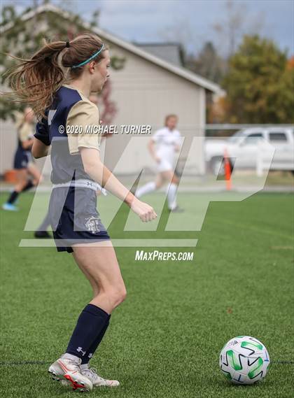 Thumbnail 3 in Priest River vs Timberlake (IML District Tournament) photogallery.