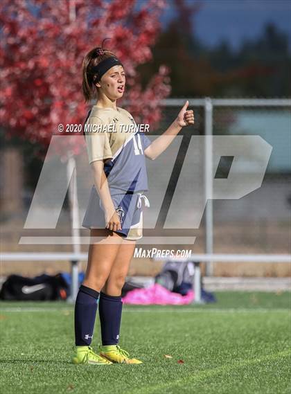 Thumbnail 3 in Priest River vs Timberlake (IML District Tournament) photogallery.